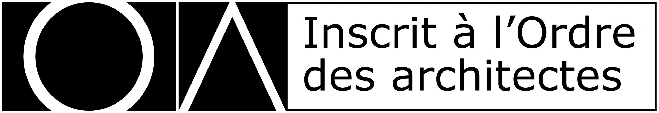 Ordre des Architectes, Inscrit au tableau national de l'ordre des architectes français,